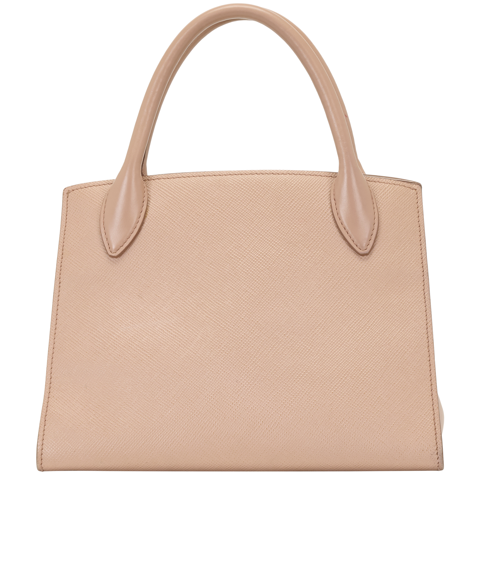 Monochrome Tote, &pound;950, Handbags, Beige, Leather, Back view